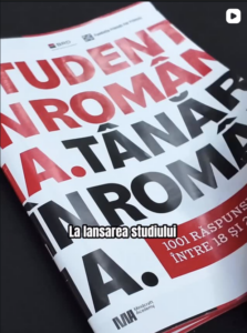 Lansare cercetare „Student în România. Tânăr în România”